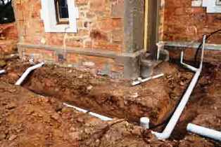 outside drainage Balham